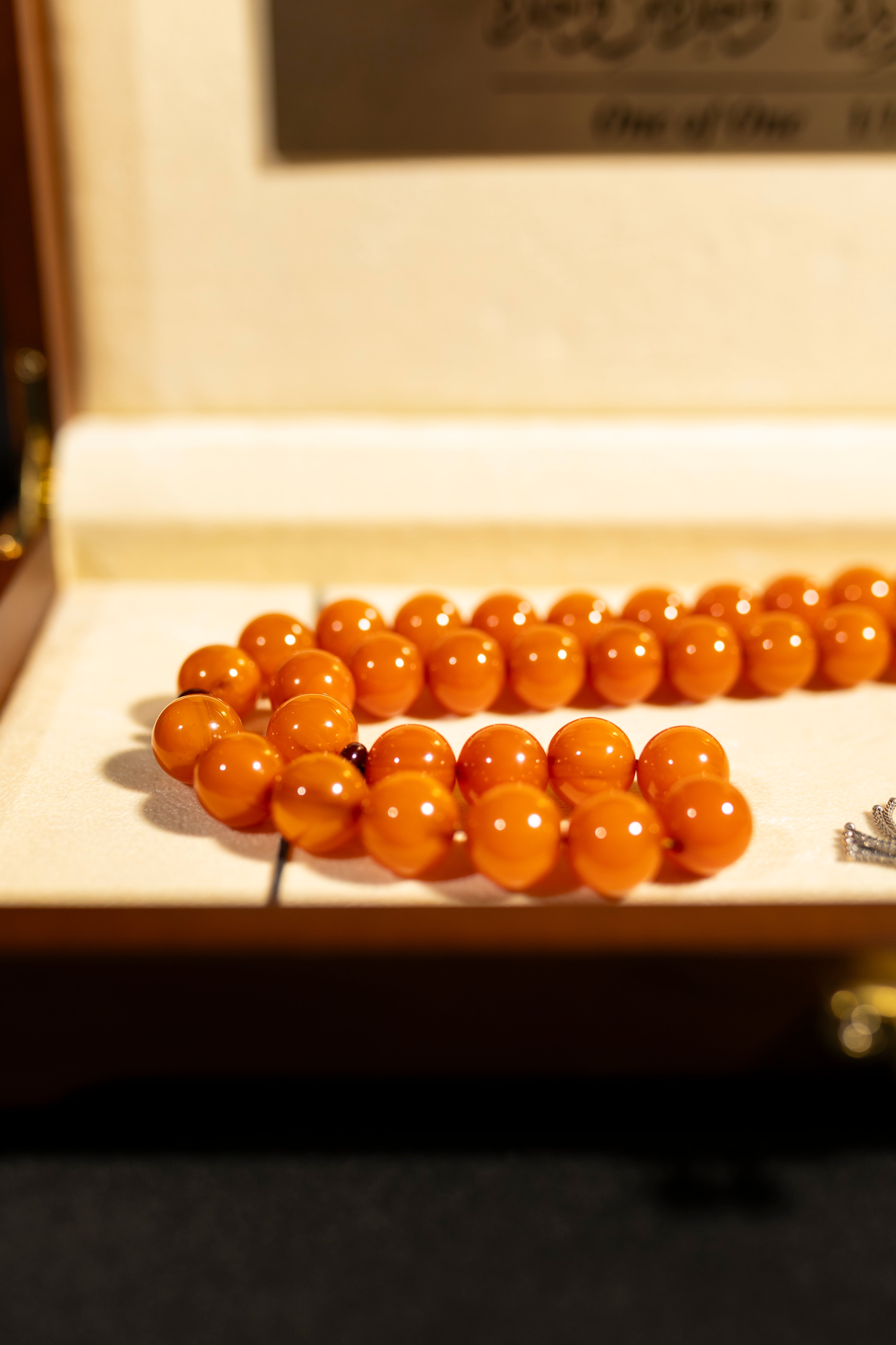 Compressed Kahraba Tasbih with a luxurious Ottoman design - Unique Edition (1/1)