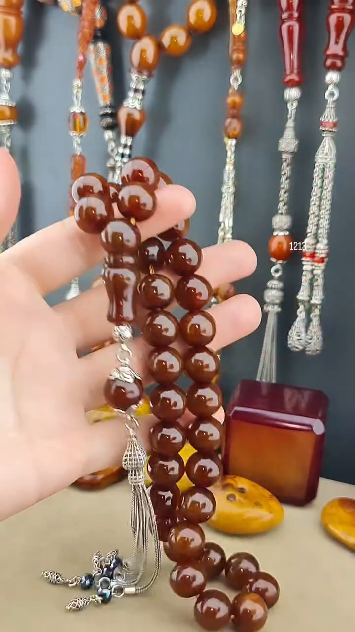 مسبحة كهرب مضغوط معرق شغل يدوي - 12×13 مم (1/1)