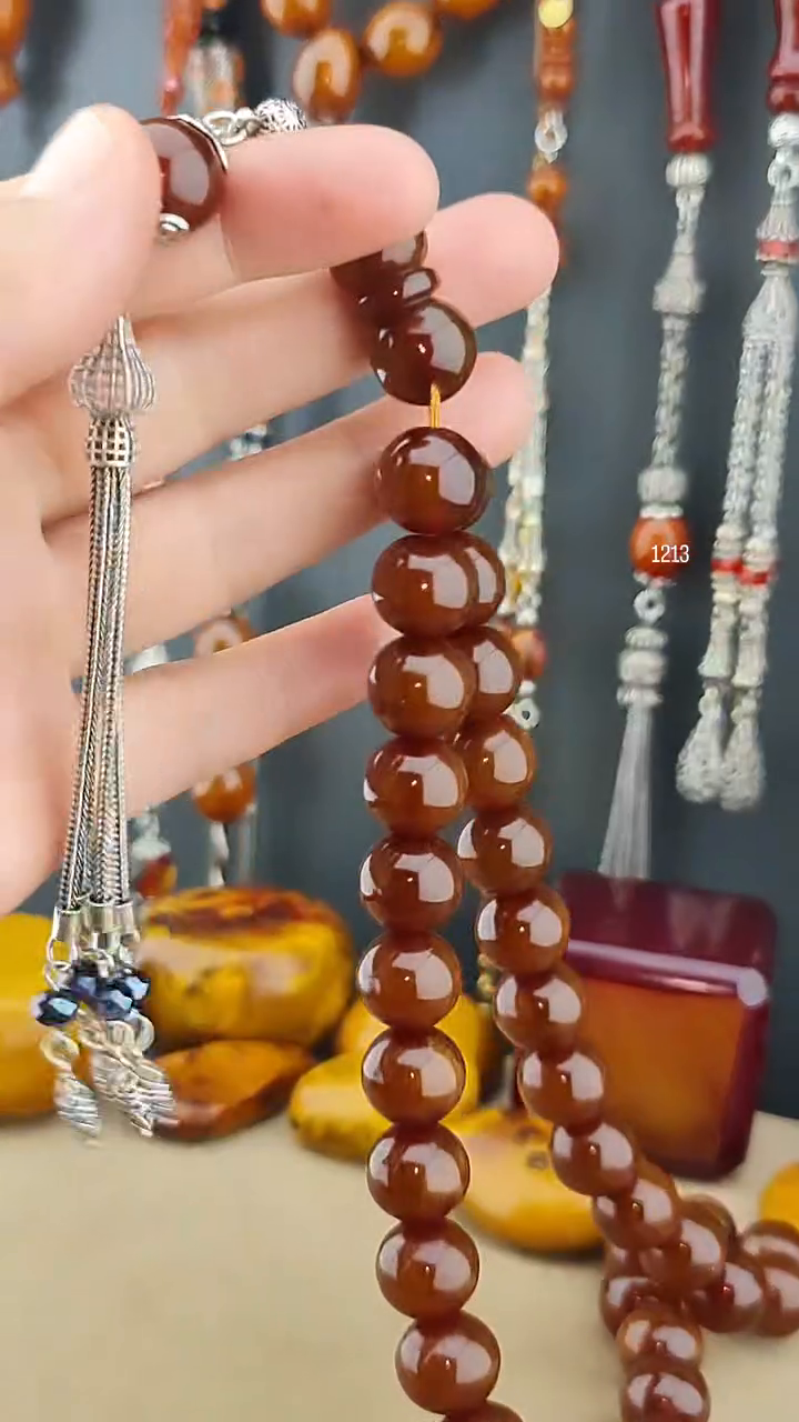 مسبحة كهرب مضغوط معرق شغل يدوي - 12×13 مم (1/1)