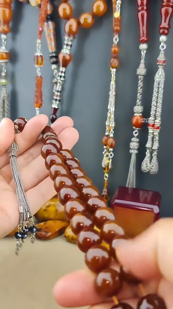 مسبحة كهرب مضغوط معرق شغل يدوي - 12×13 مم (1/1)